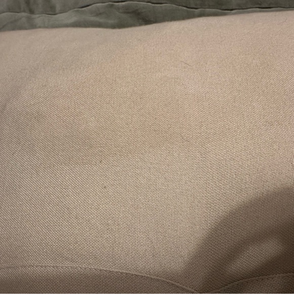 Rare Catstudio Outer Banks Embroidered Pillow 100% Organic Cotton - Picture 11 of 12